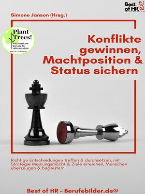 cover image of Konflikte gewinnen Machtposition & Status sichern